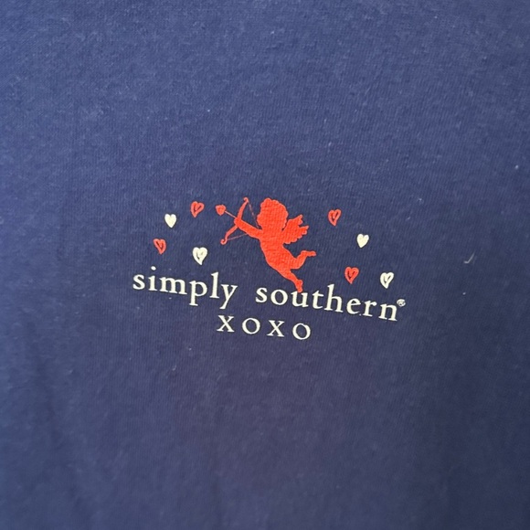 Simply Southern Classic Navy Tee - Picture 3 of 7